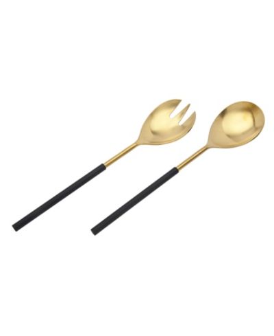 Набор ложек и вилок Godinger Encalmo Salad Spoon and Fork Set