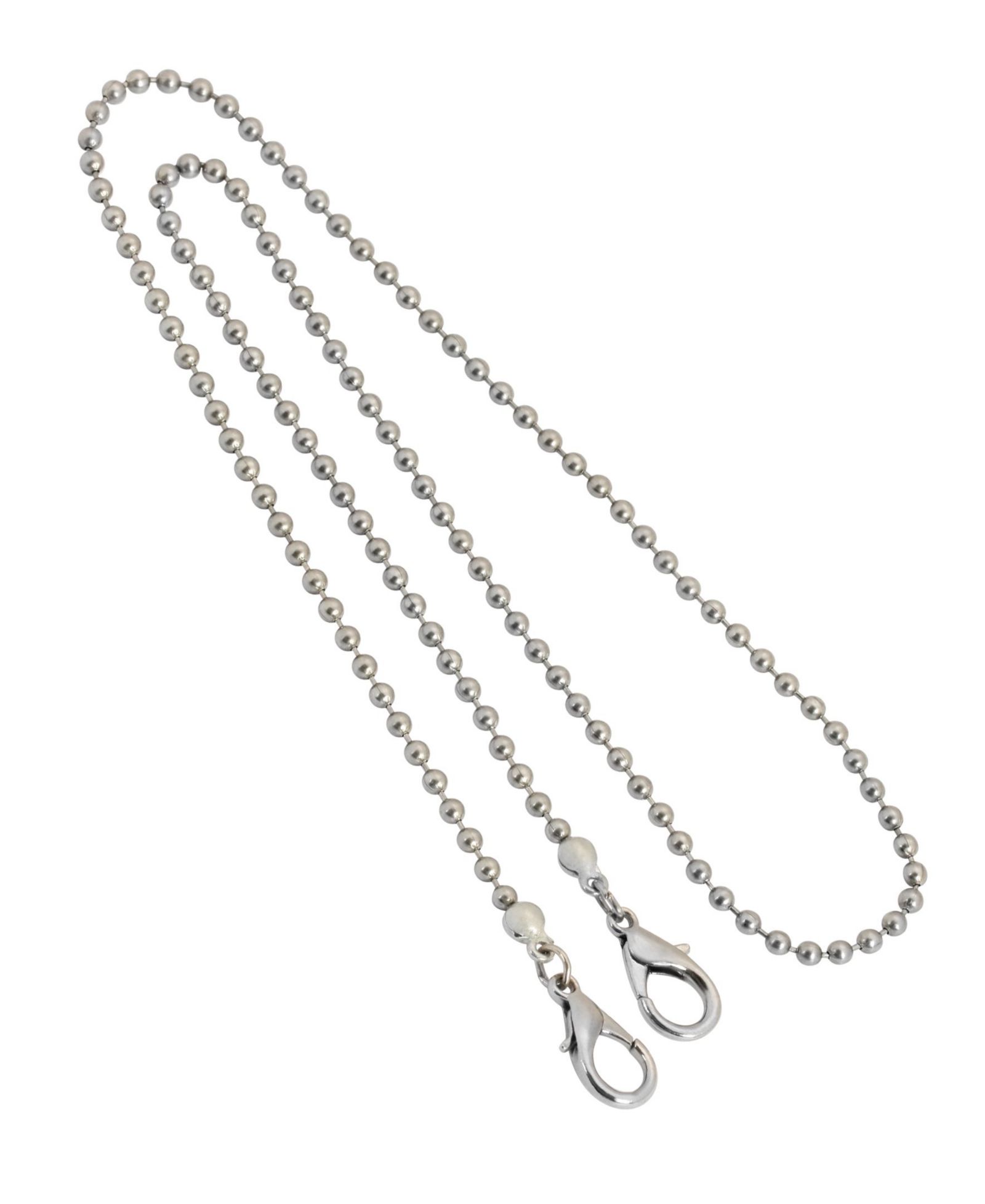 2028 Stainless Steel Ball Chain Mask Holder