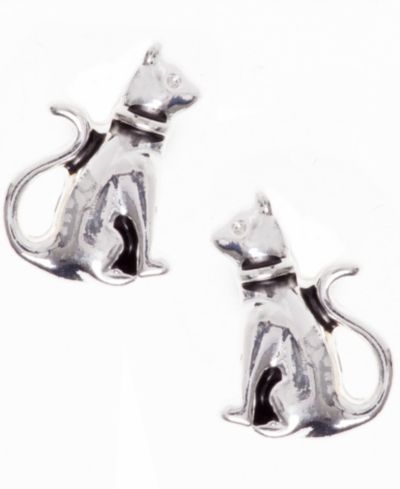 Pet Friends Jewelry серьга-кнопка с котом