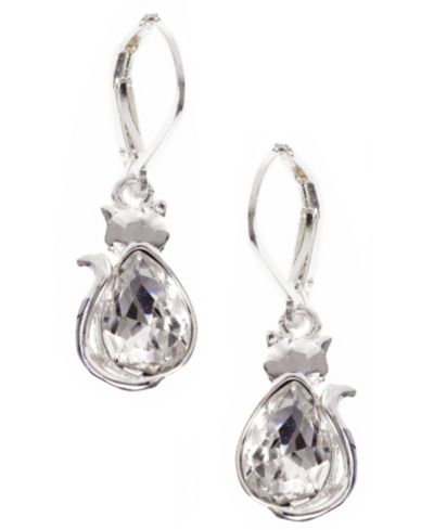 Pet Friends Jewelry Cat Stone Drop Earring