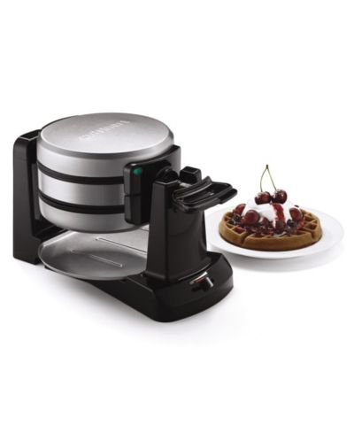 Бельгийская вафельница Cuisinart WAF-F40NAS с антипригарным покрытием