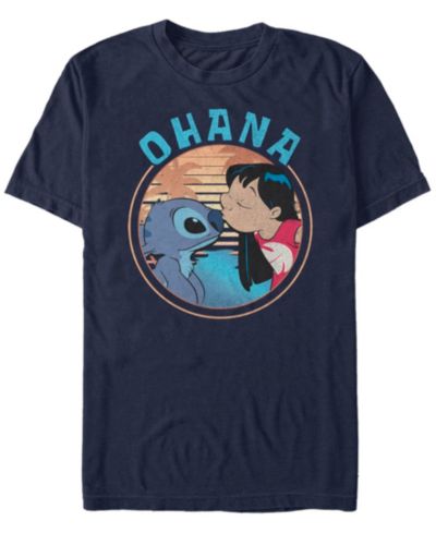Мужская футболка Fifth Sun Lilo Stitch Ohana с коротким рукавом