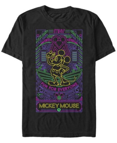 Мужская футболка Fifth Sun Neon Line Art с коротким рукавом