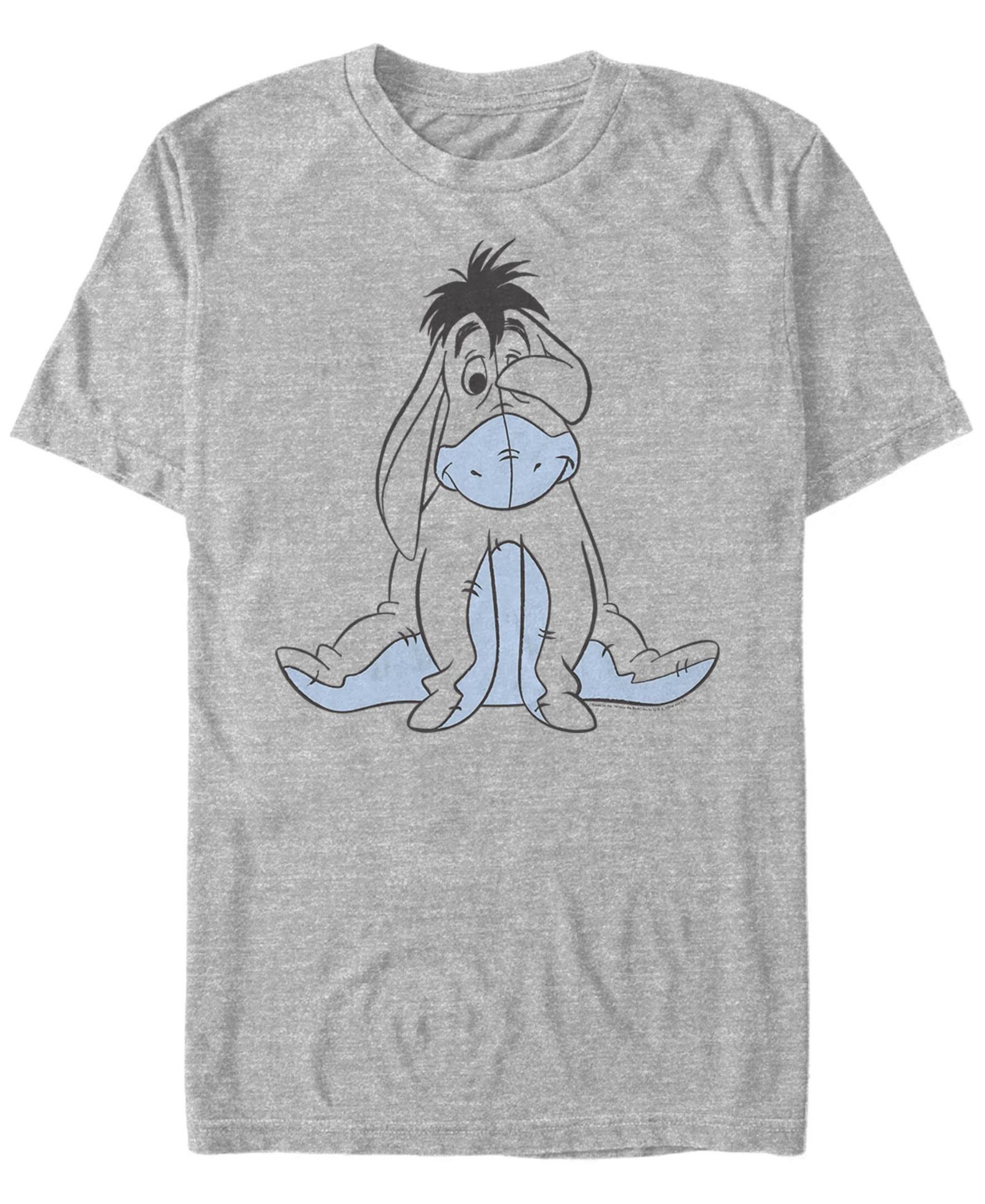 Fifth Sun Мужская футболка с коротким рукавом Basic Sketch Eeyore