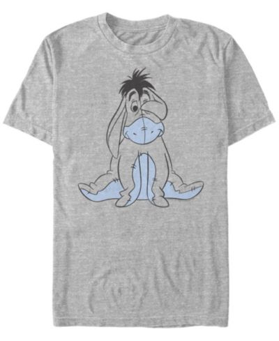 Fifth Sun Мужская футболка с коротким рукавом Basic Sketch Eeyore
