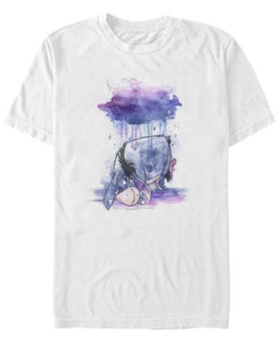 Мужская футболка Fifth Sun Men's Watercolor Eeyore с коротким рукавом