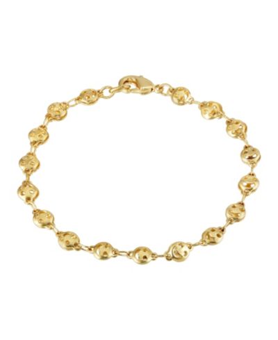 Браслет с цепочкой Happy Face Gold-Tone 2028