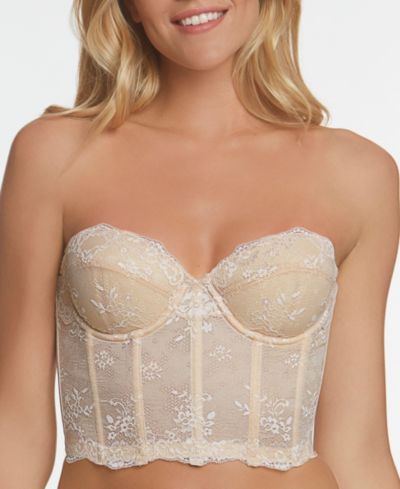 Dominique Women's Tayler Backless Strapless Lace Bra,6744