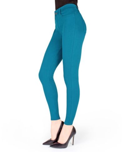 Женские леггинсы MeMoi Women's Pants-Style Ponte Basic с карманами