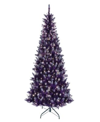 Puleo 6.5FT Pre-Lit Fashion Artificial Christmas Tree
