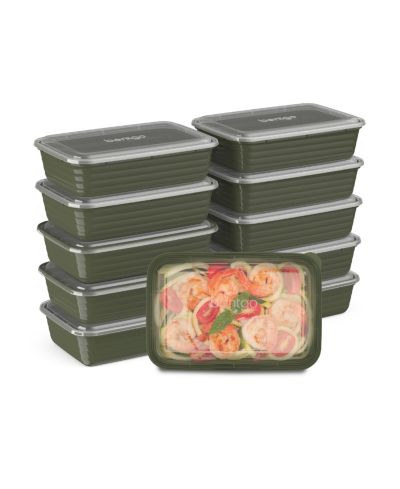 Контейнеры для хранения еды Bentgo Food Prep, набор из 10 шт.