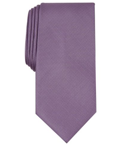 Мужской однотонный галстук Perry Ellis Oxford