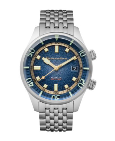Spinnaker Мужские автоматические часы Bradner Silver-Tone Stainless Steel 42mm