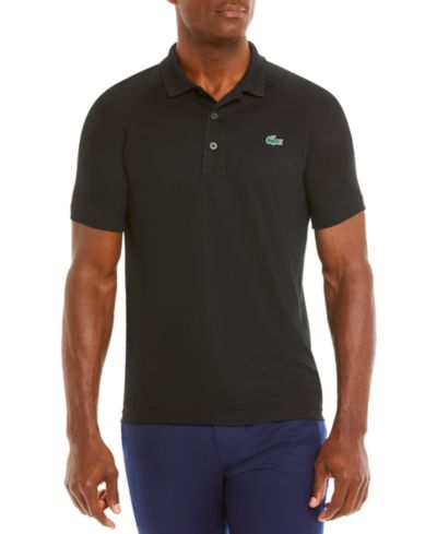 Lacoste Men's Breathable Run-Resistant Interlock Polo Shirt