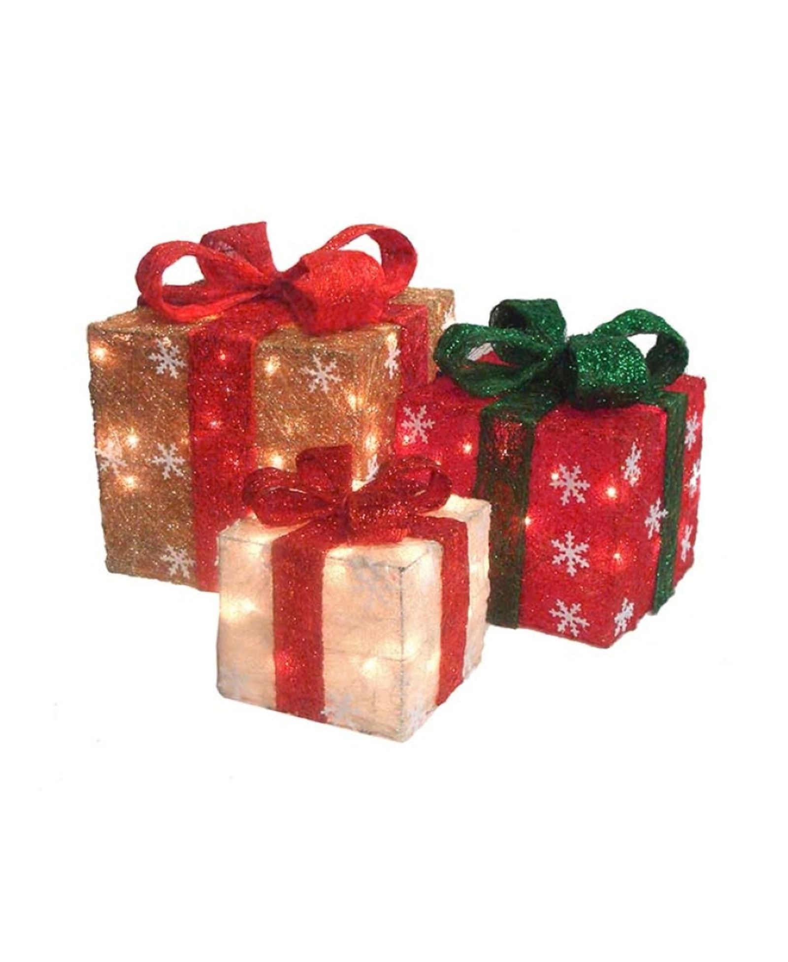 Декор для дома Northlight Lighted Gi Boxes Christmas Outdoor