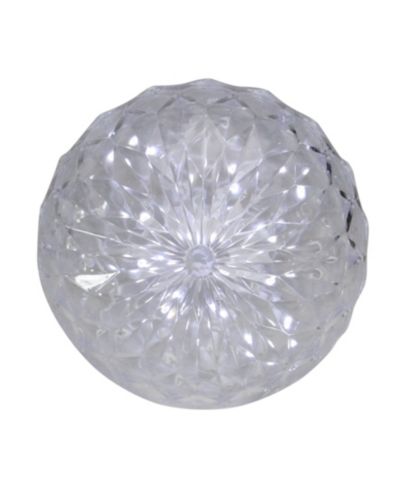 Northlight прозрачные подвесные елочные украшения в виде хрустальных сфер с LED-подсветкой