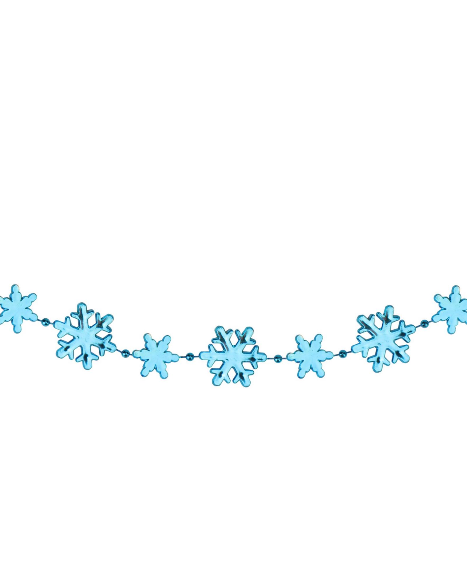 Рождественская гирлянда Northlight Shiny Snowflakes Beaded Unlit