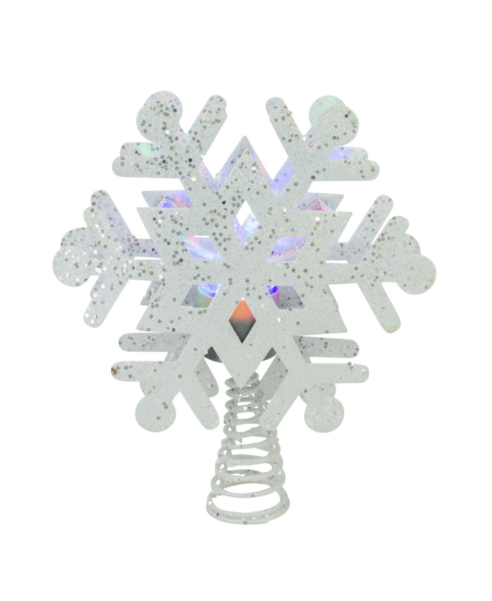 Northlight Lighted Snowflake Christmas Tree Topper