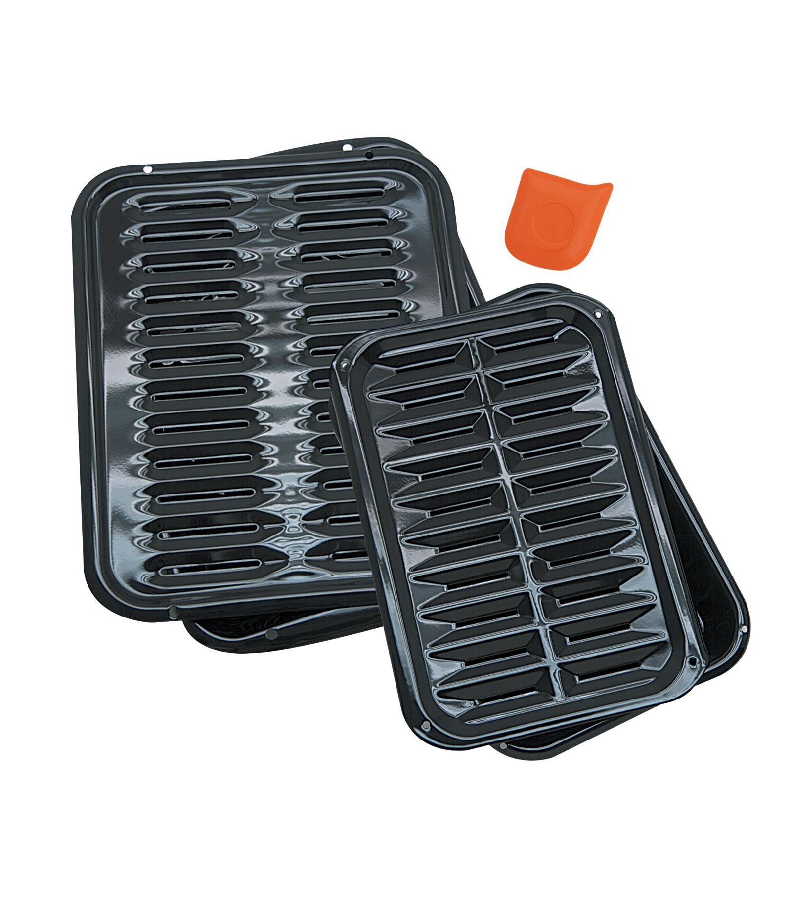Range Kleen 2 Pieces Broiler Pan Set with 1 Scrape