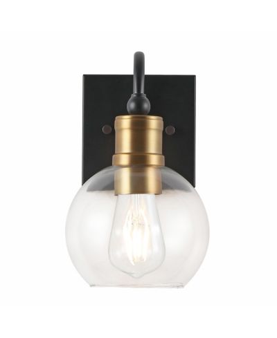 Marais Iron/Glass Rustic Vintage LED настенный светильник для ванной комнаты