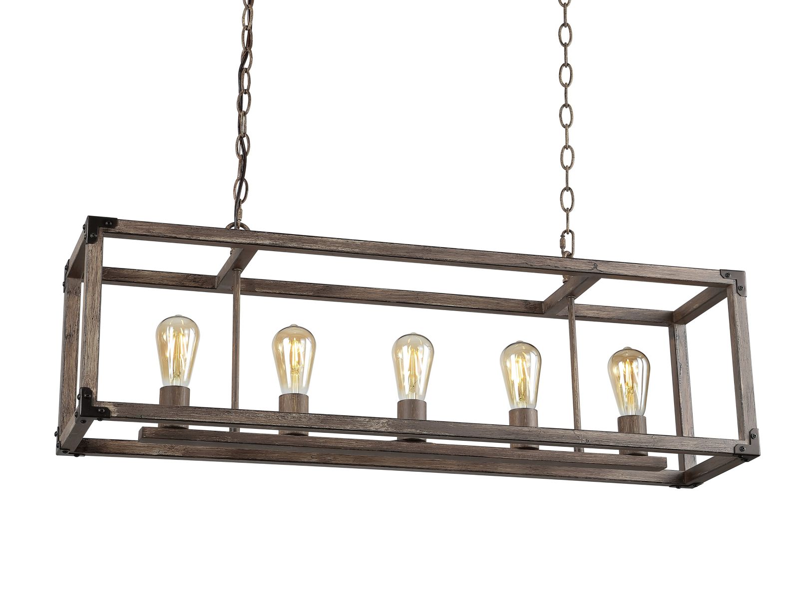 Подвесной светильник Magnolia Adjustable Iron Rustic Farmhouse LED