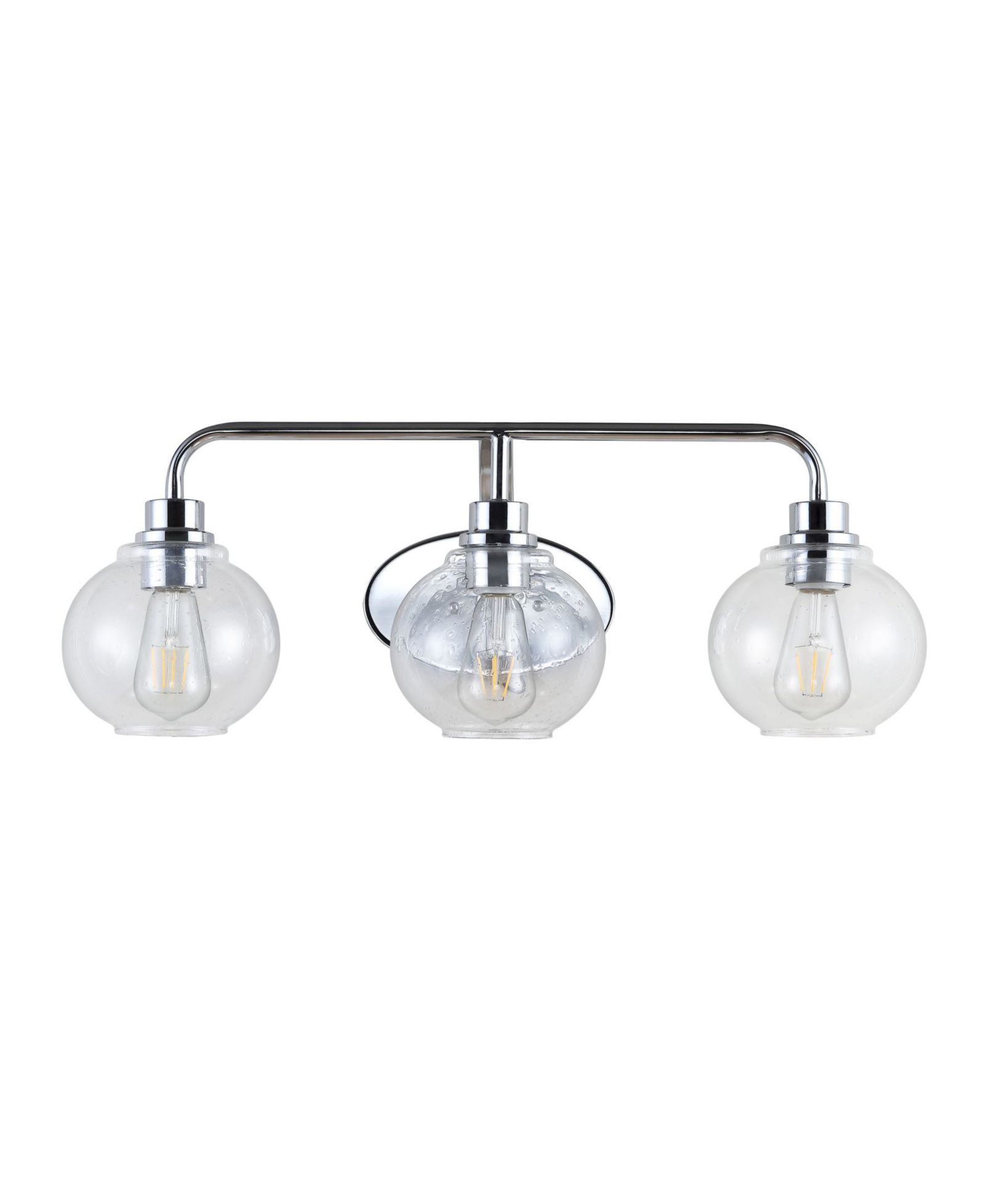JONATHAN Y Sandrine 3-Light Cottage Rustic LED Vanity Light