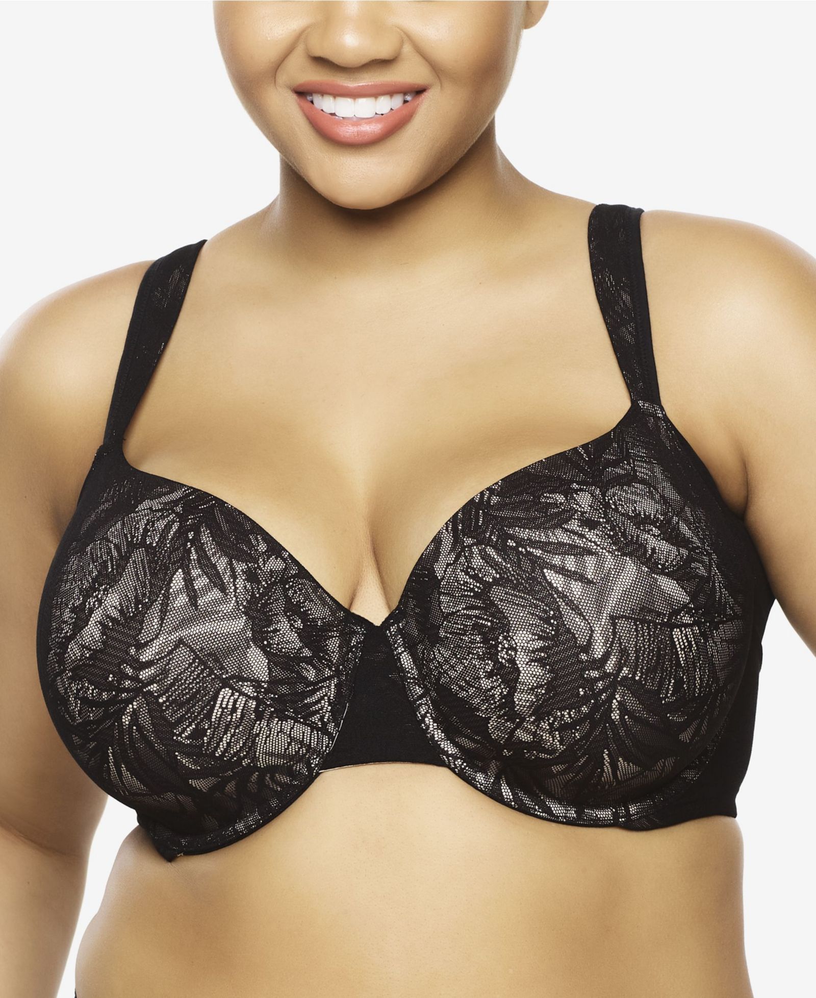 Paramour by Felina Jessamine Side Smoothing Женское кружевное бра
