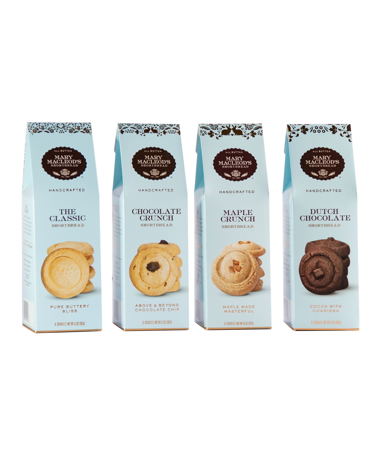 Подарочный набор печенья Mary Macleod's Shortbread, 4 шт.