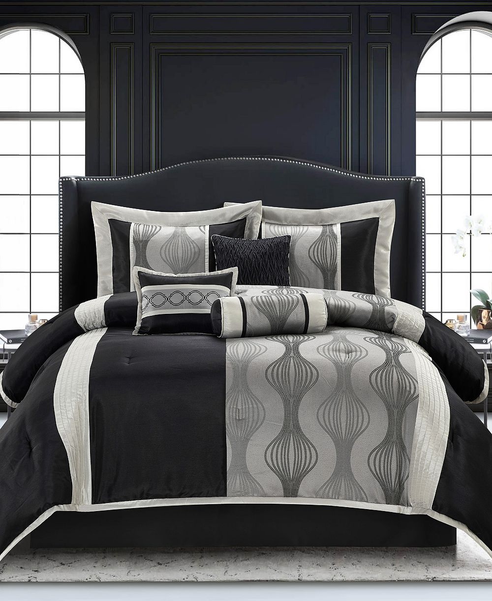 Stratford Park Kath 7-Piece Comforter Set, California King
