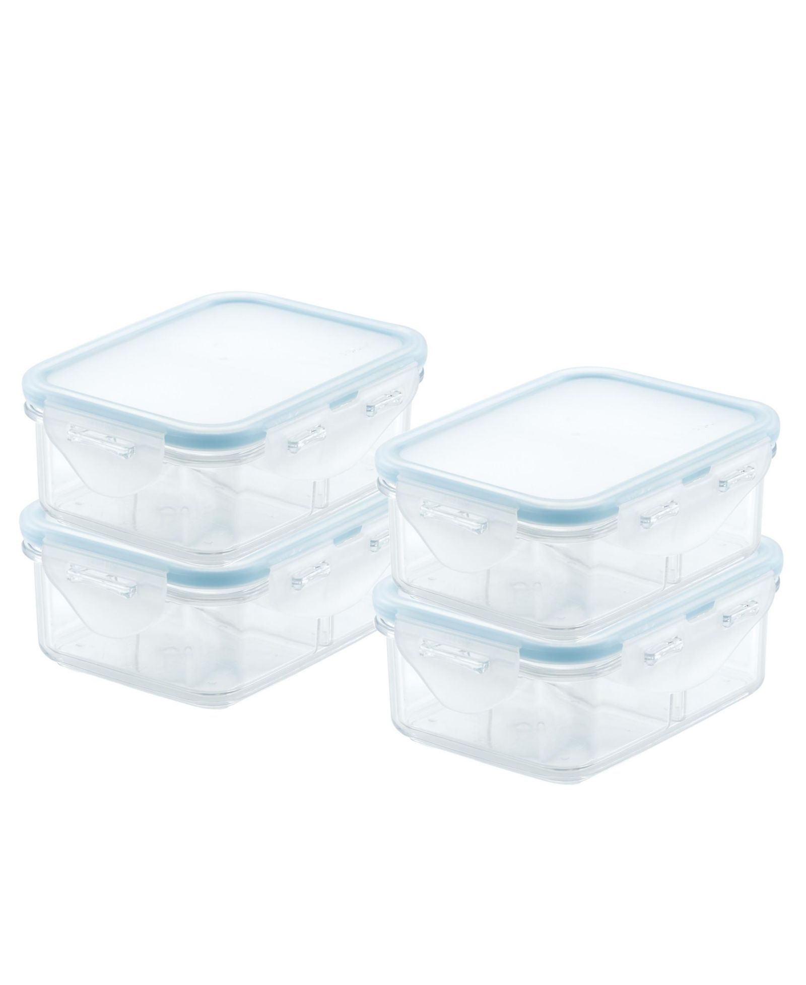 Lock n Lock Purely Better™ 8-Pc. Rectangular Food Storage Containers with Dividers, 12-Oz.