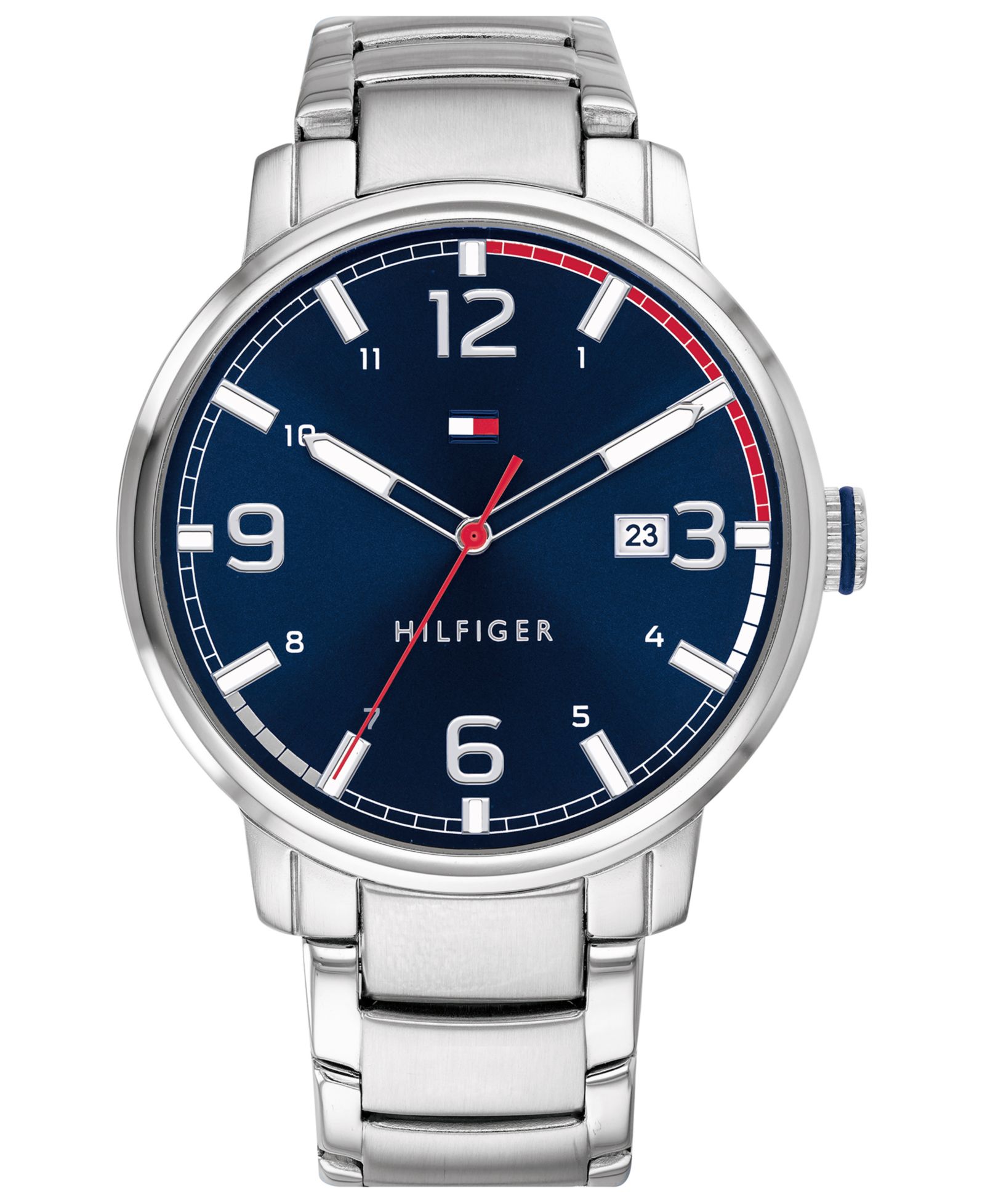 Tommy Hilfiger Мужские наручные часы на браслете из нержавеющей стали 44mm