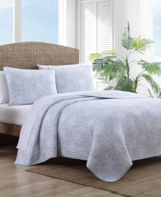 Tommy Bahama Home Makena Reversible 3-Pc. Quilt Set, Full/Queen