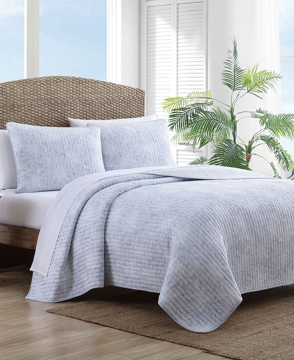 Tommy Bahama Home Makena Reversible 3-Pc. Quilt Set, King