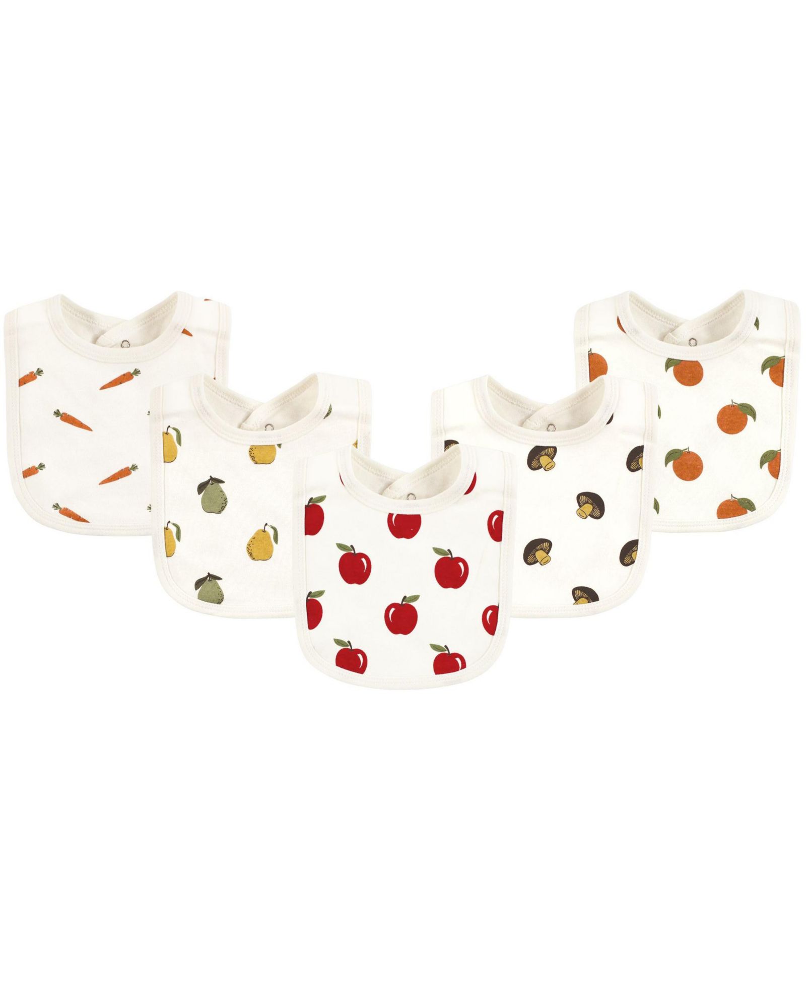Touched by Nature Unisex Natural Cotton Dribble Bibs