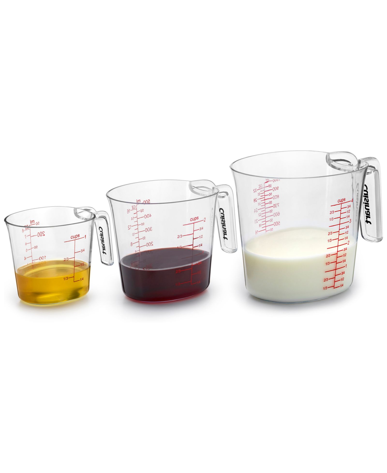 Набор мерных стаканов Cuisinart Nesting Liquid Measuring Cups, Set of 3