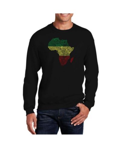 Мужской свитшот LA Pop Art Countries In Africa