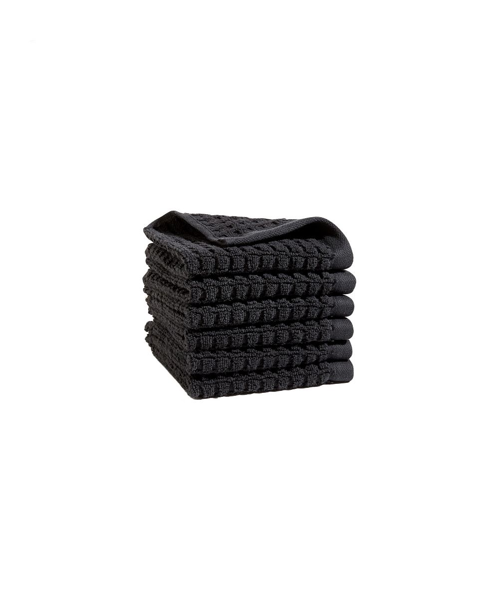 DKNY Quick Dry 6-Pc. Washcloth Set
