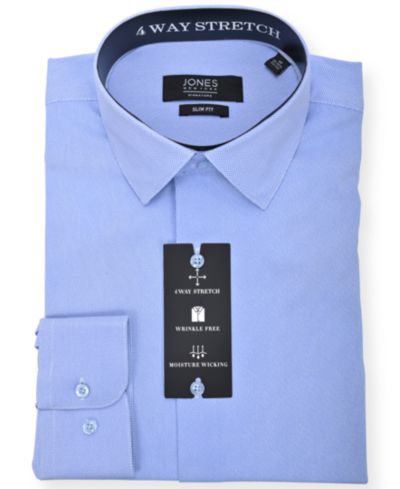 Jones New York Мужская модная рубашка Della Robia с принтом