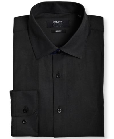 Jones New York мужская рубашка из ткани с плетеным узором добби