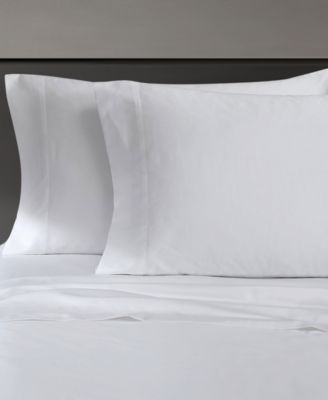 Vera Wang Solid 800 Thread Count Cotton Sateen 4 Piece Sheet Set, King