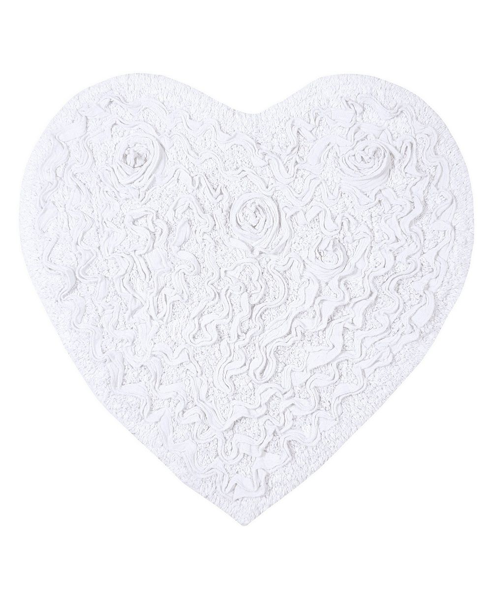 Коврик для ванной Home Weavers Bell Flower Heart, 25" x 25"
