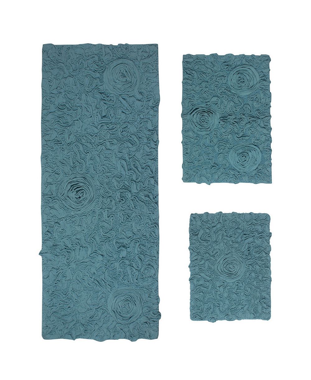 Набор из 3 банных ковриков Home Weavers Bell Flower