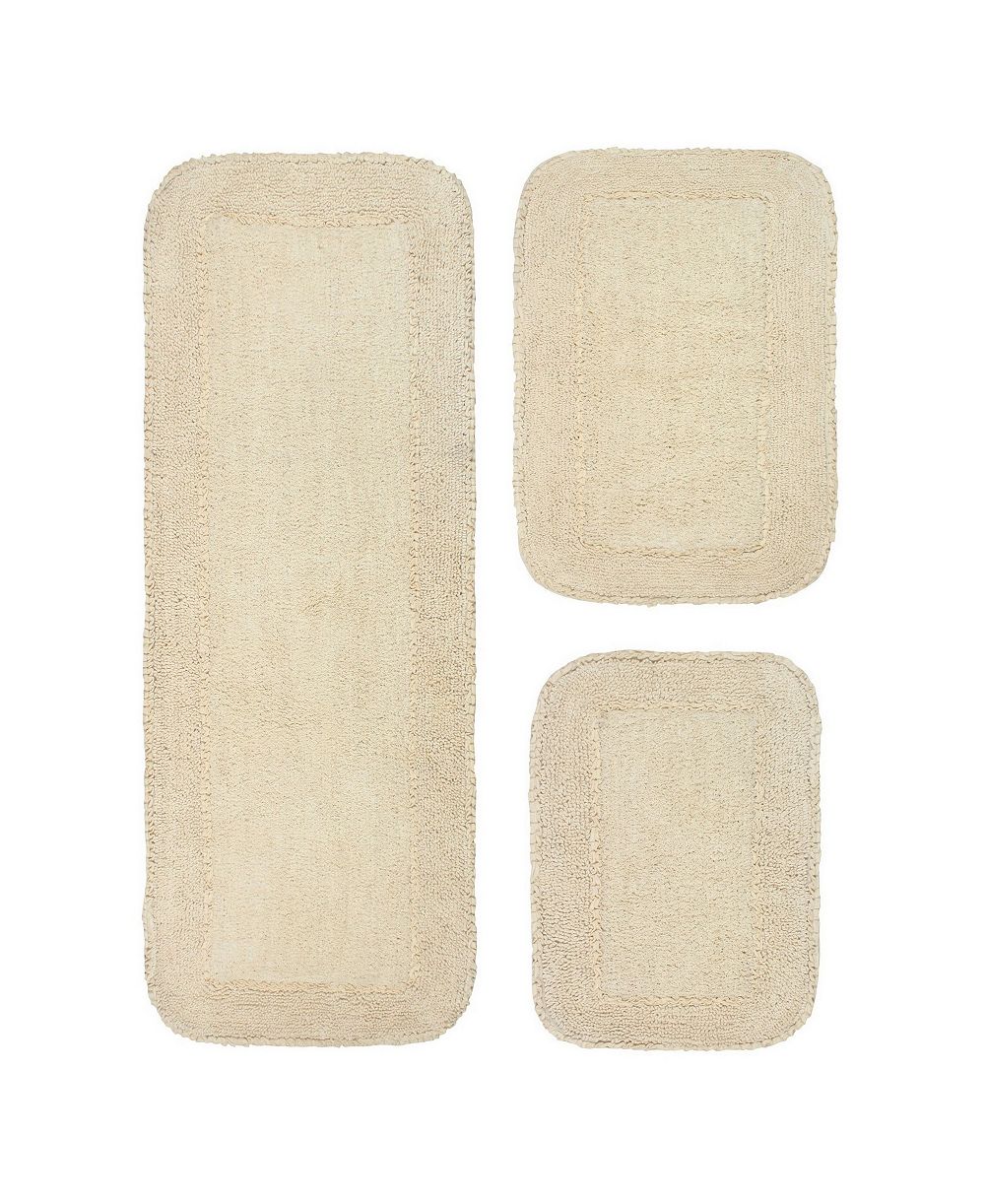 Home Weavers Radiant 3-Pc. Bath Rug Set