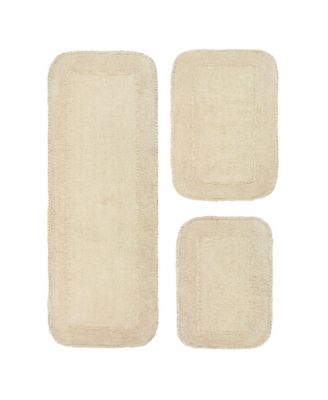 Home Weavers Radiant 3-Pc. Bath Rug Set