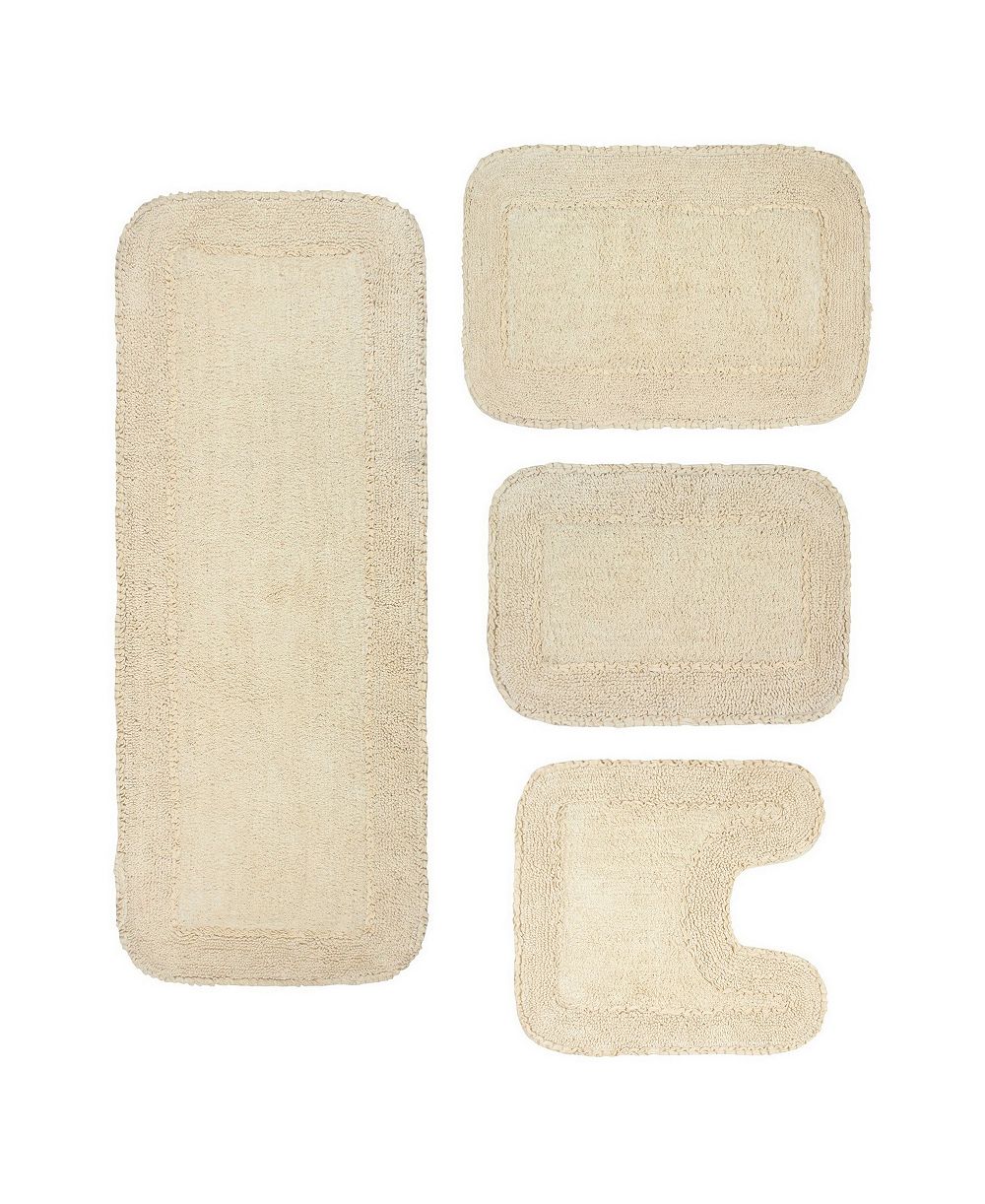 Home Weavers Radiant 4-Pc. Bath Rug Set