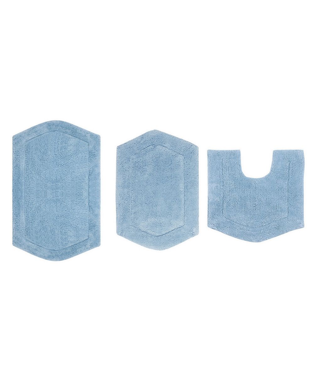 Home Weavers Waterford 3-Pc. Bath Rug Set