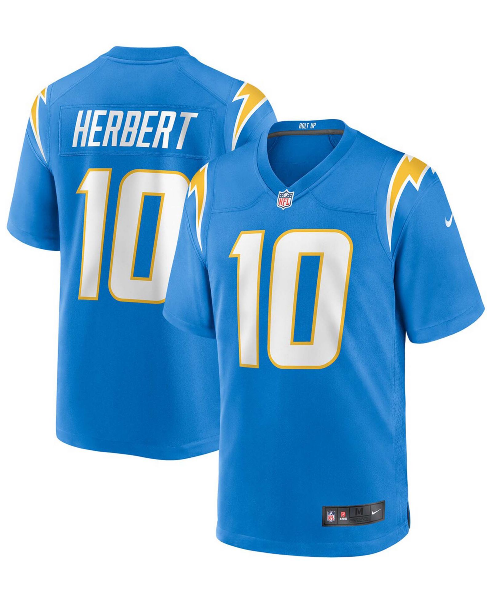 Nike Мужская джерси Los Angeles Chargers Game Justin Herbert