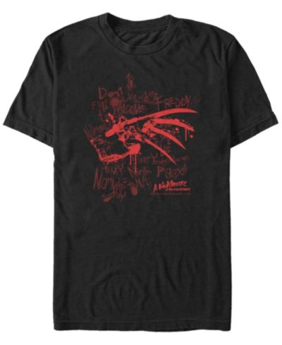 Fifth Sun Nightmare on Elm Street Bloody Claw Men's Short Sleeve T-shirt
