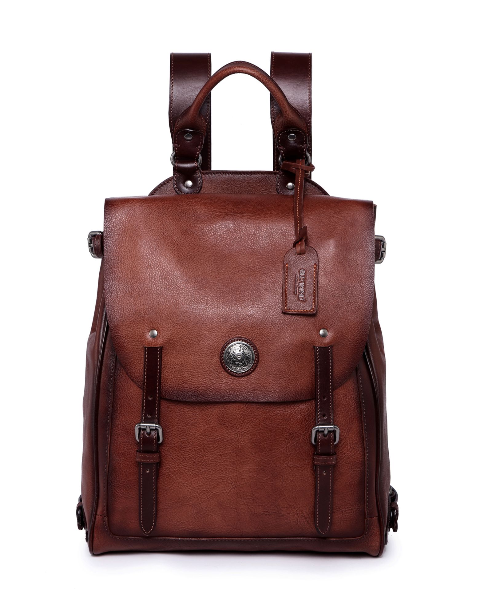 OLD TREND Women's Genuine Leather Lawnwood Backpack