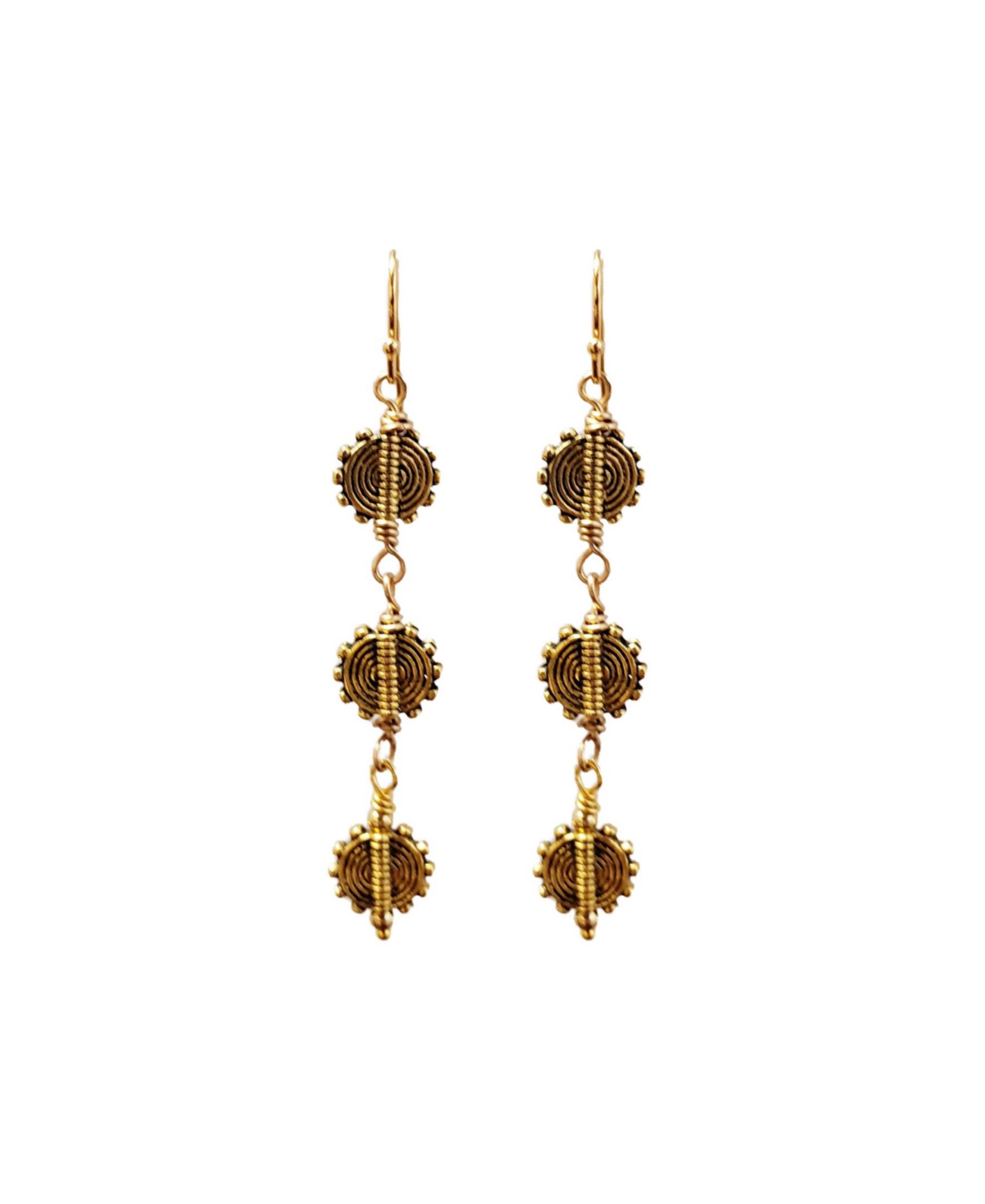 Женские серьги MINU Jewels Rustico